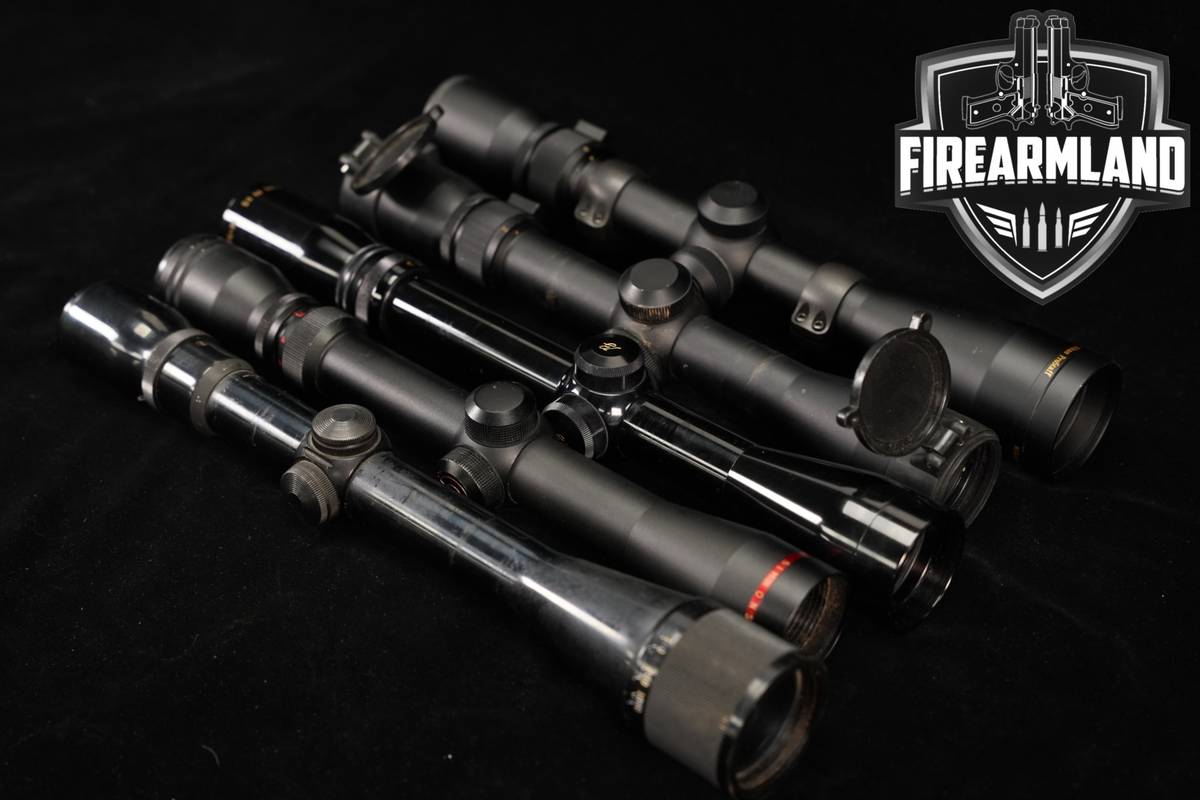 FIVE SCOPE LOT 5 Pack Simmons Nikon Burris Riflescope Scopes