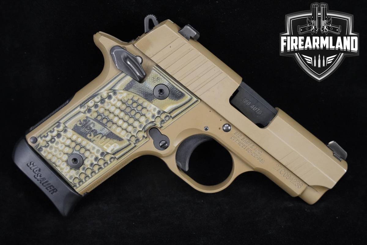 Sig Sauer P238 Scorpion 380 ACP 1911 2.7" FDE Sig-Sauer P-238 Scorpion 1911