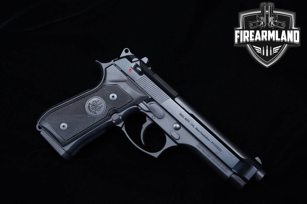 Beretta 92FS 9mm Black Bruniton Beretta-92FS 92-FS M9 +2 MAGS & ORIG CASE