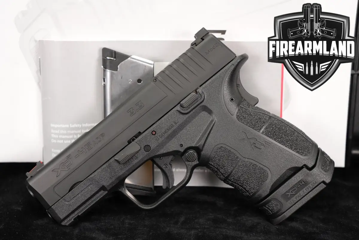 Springfield Armory XD-S Mod.2 45 ACP 3.3" XDS45 XDS +2 MAGS & ORIG CASE