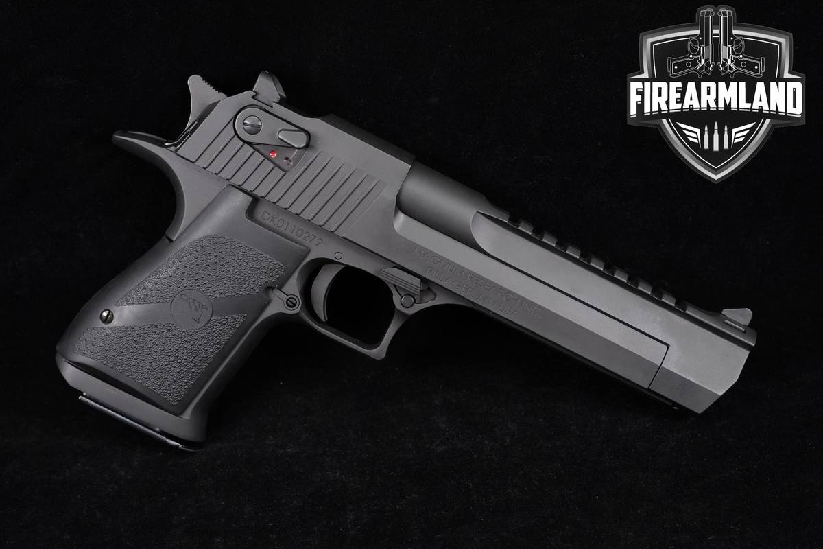 Magnum Research Desert Eagle Mark XIX 50 AE 6" Blued MKXIX MK 19 MK19 +CASE