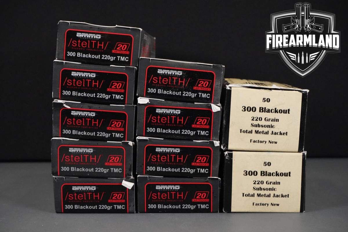 300 Blackout Ammo 300-Blackout Ammunition 280 ROUNDS