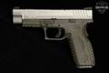 Springfield Armory XD(M) 4.5" 9mm 9mm Luger Two-Tone Silver & OD Green in Excellent Condition Image 2