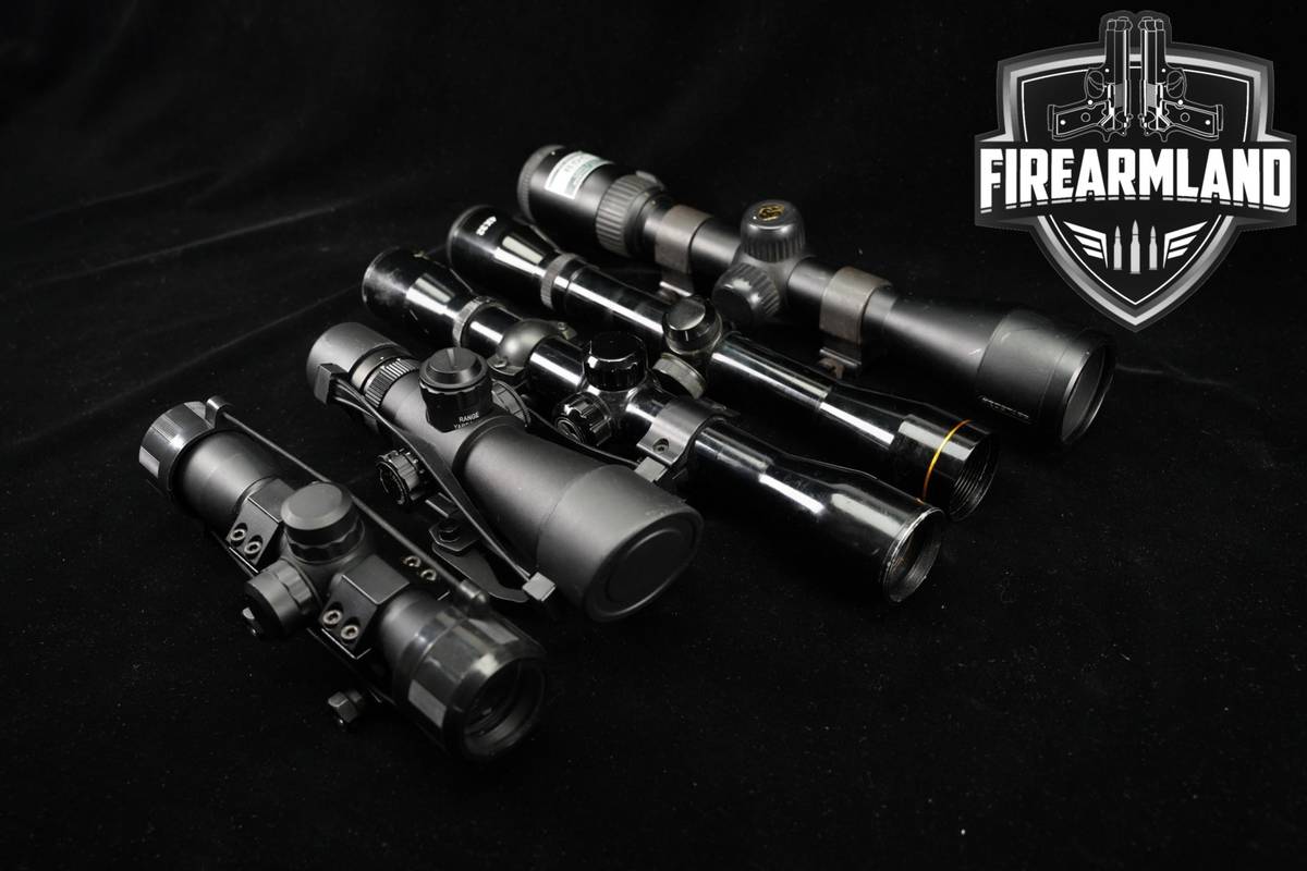 FIVE SCOPE LOT 5 Pack Leapers NcSTAR Nikon Riflescope Scopes