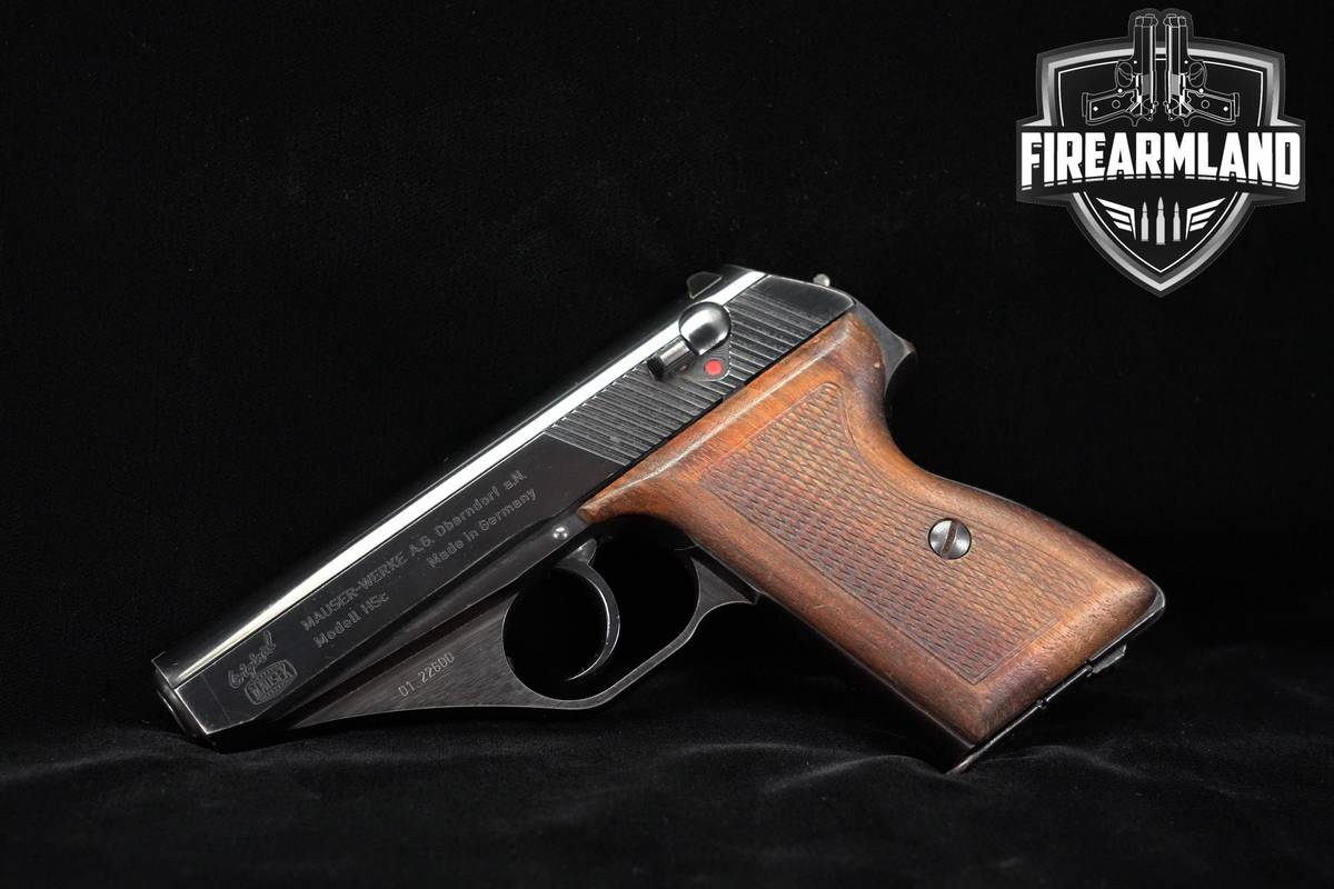 VINTAGE 1970's Mauser HSc New Model 380 ACP 3.4" Blued HS-C DA/SA