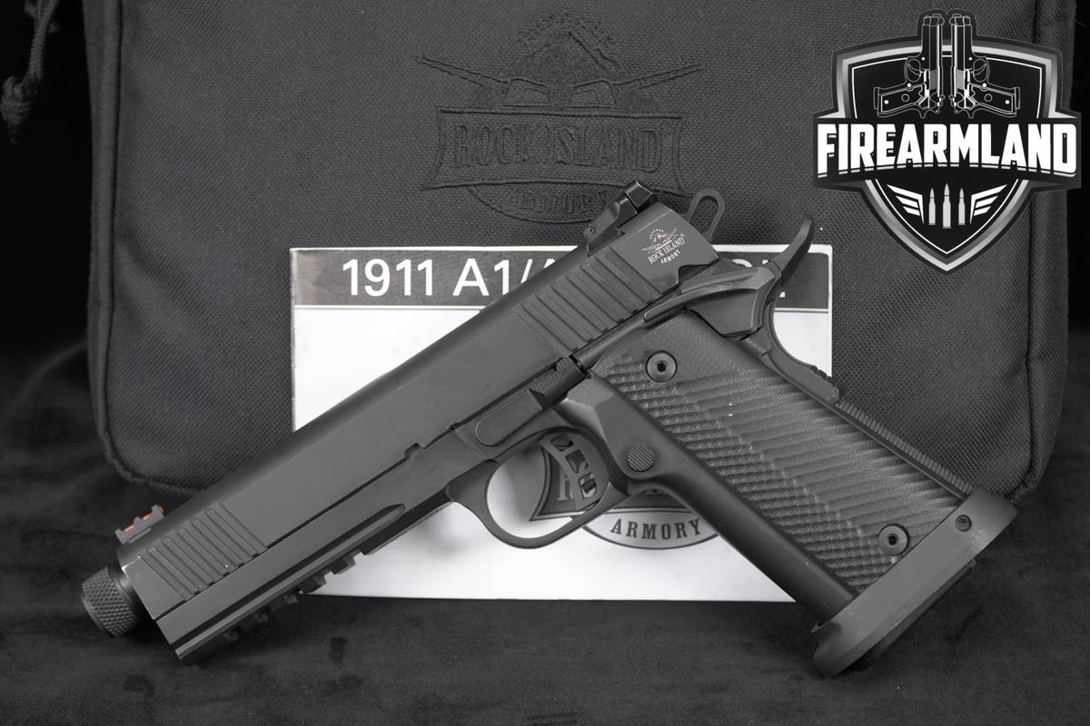 Rock Island Armory RIA M1911 A2 FS Tactical 10mm 1911 Tac II 2 THREADED