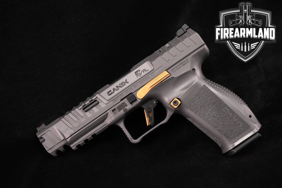 Canik SFx Rival 9mm 5" Rival Gray +2 MAGS, CASE & HOLSTER