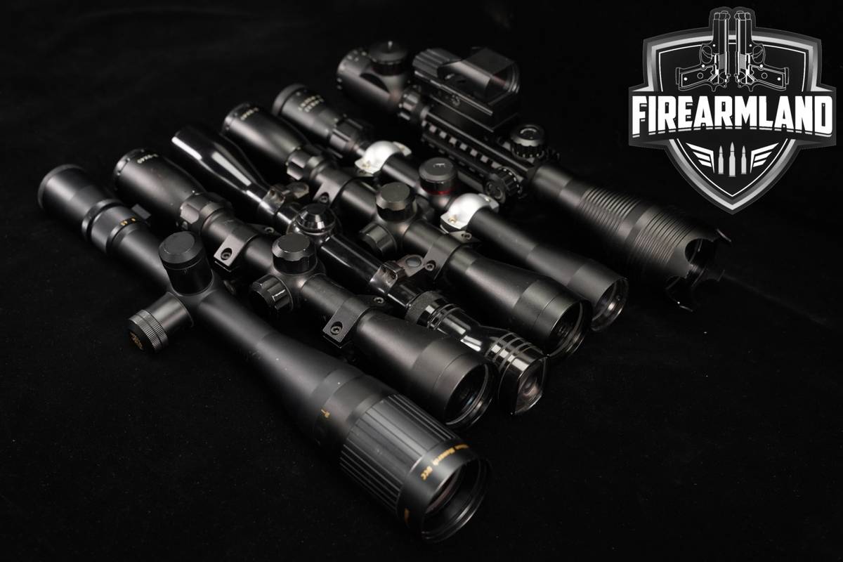 SIX SCOPE LOT 6 Pack Redfield Pinty Simmons Nikon Riflescope Scopes