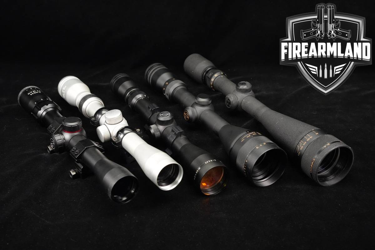 FIVE SCOPE LOT 5 Pack Simmons Tasco Riflescope Scopes