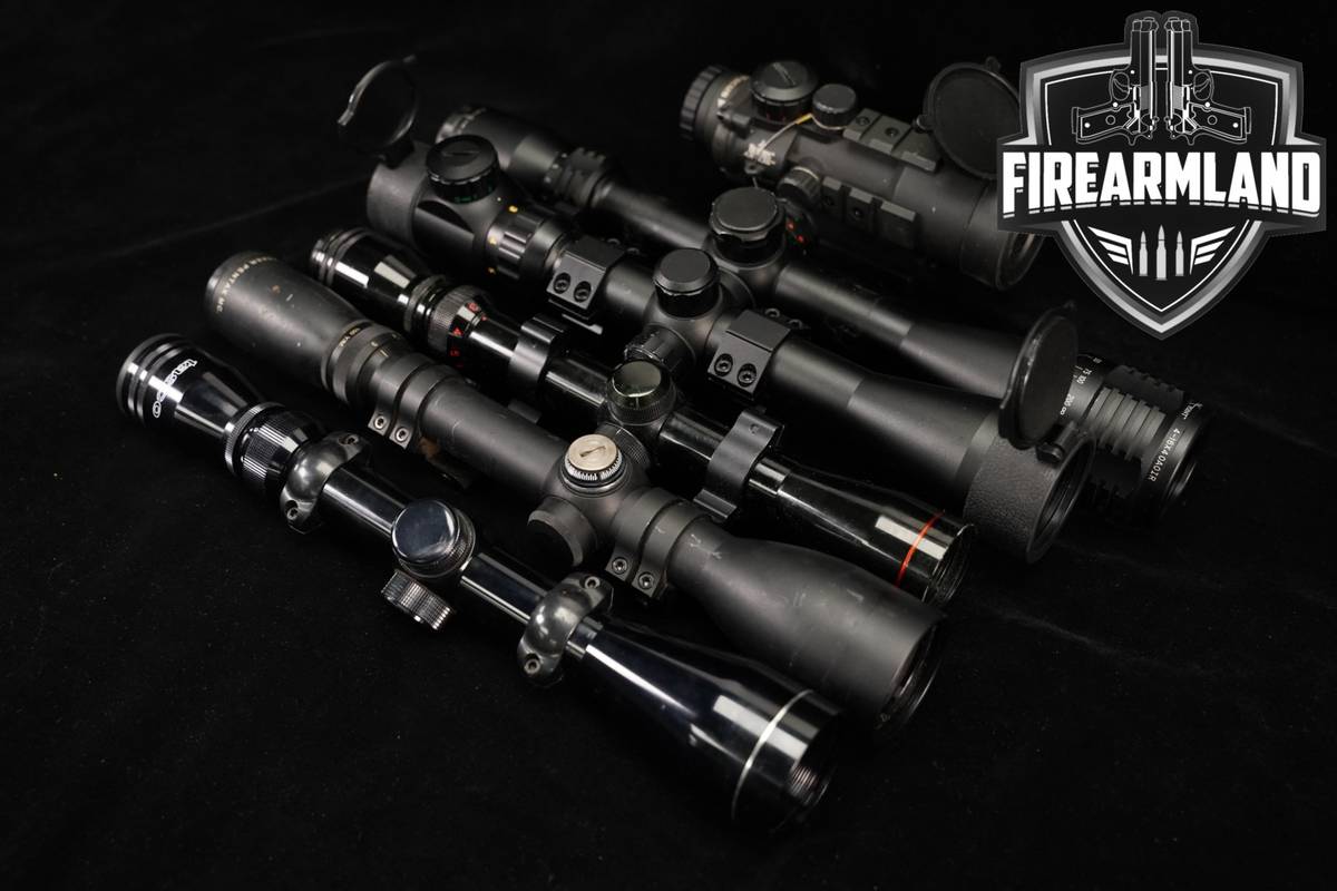 SIX SCOPE LOT 6 Pack CenterPoint Tasco Pentax Bestsight Burris Scopes