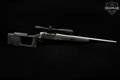 Savage Arms Model 10 Choate Ultimate Varmint .540" bolt face, likely a magnum. .330-.340" bore Stainless & Black in Good Condition Image 3