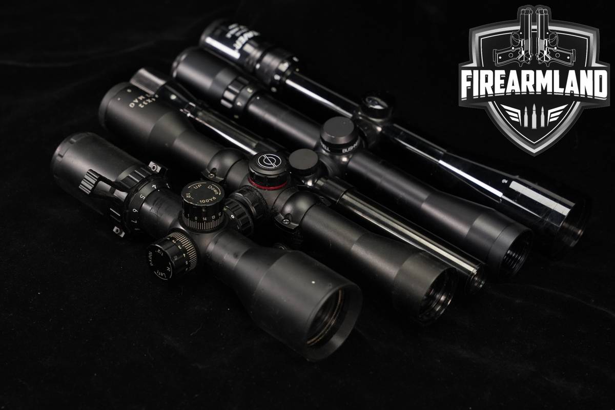 FIVE SCOPE LOT 5 Pack Weaver Simmons Bushnell Riflescope Scopes
