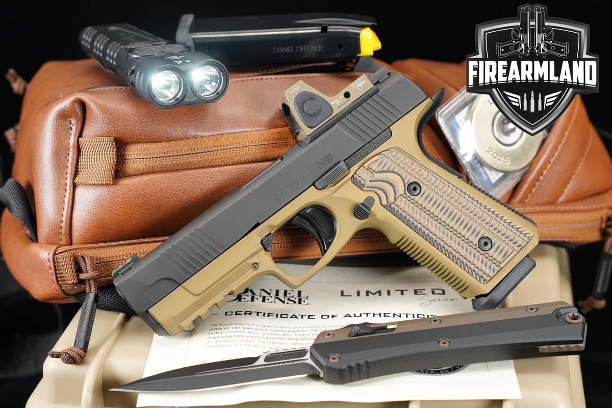 Daniel Defense H9 Limited Series 023 Executive Carry 9mm +TRIJICON RMR