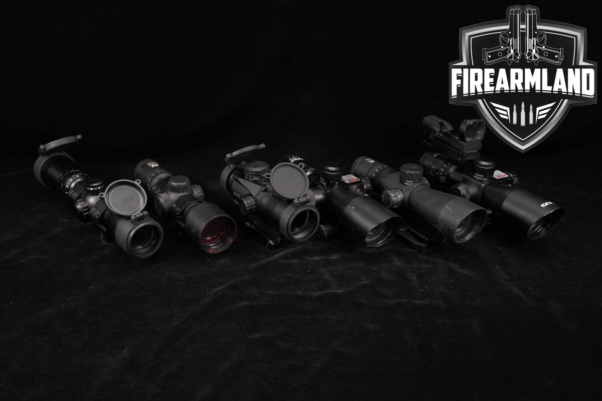 SIX SCOPE LOT 6 Pack UTG NcSTAR Pinty Primary Arms Riflescope Scopes