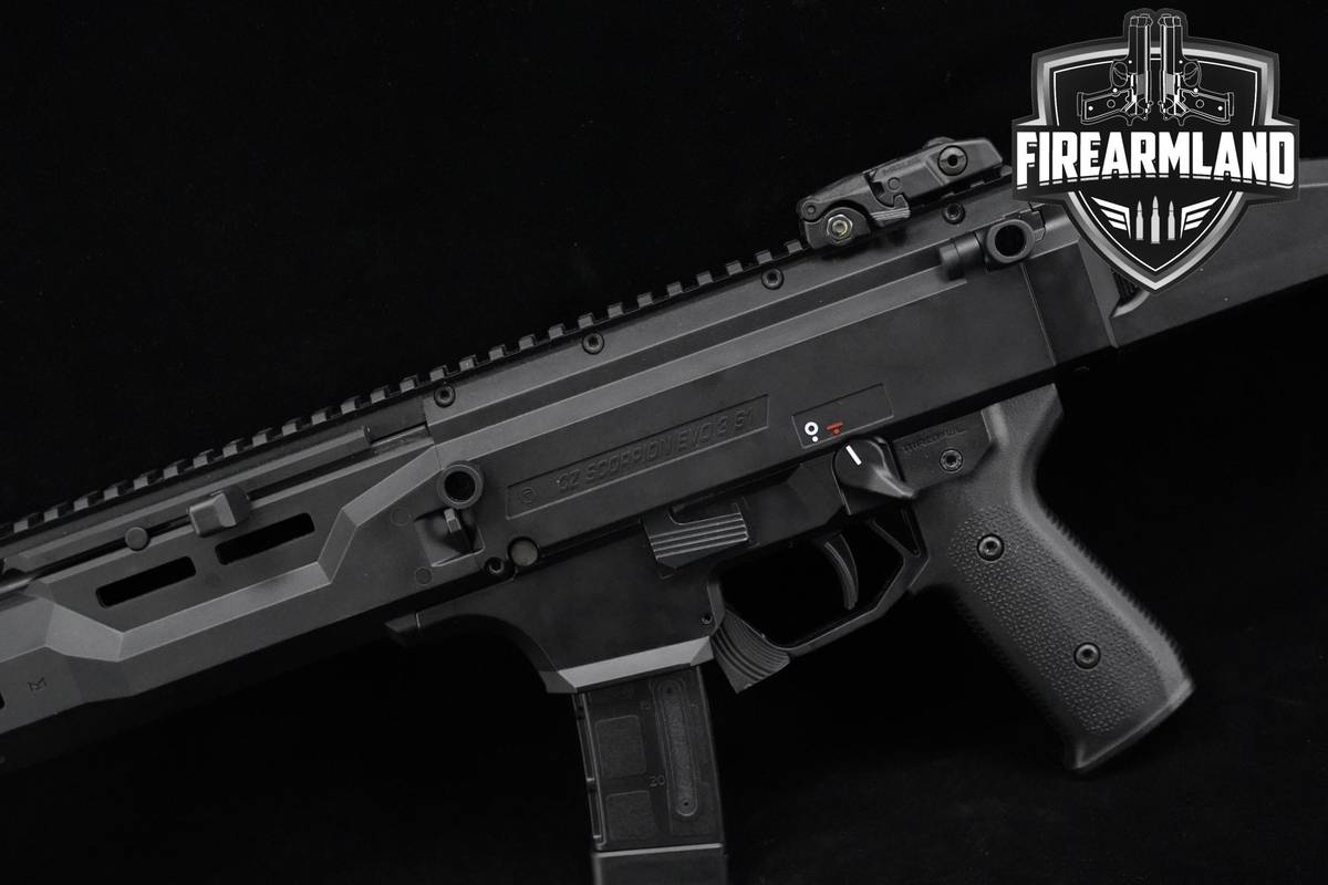 CZ Scorpion Evo 3 S1 Carbine 9mm 16.2" Black Polymer EVO3