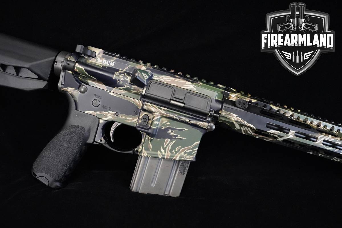 Bravo Company Mfg (BCM) BCM4 Tiger Stripe 5.56 NATO 16.25" AR-15 BCM4 BCM-4