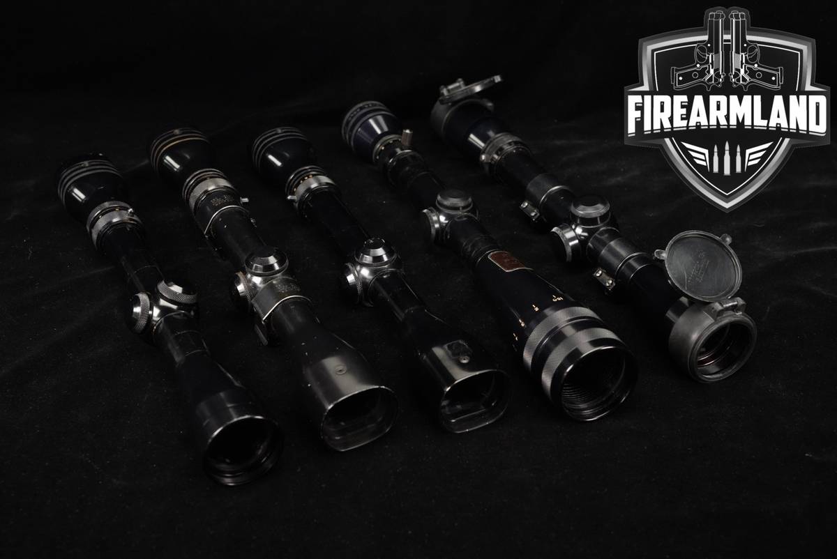 FIVE SCOPE LOT 5 Pack Burris Redfield Riflescope Scopes