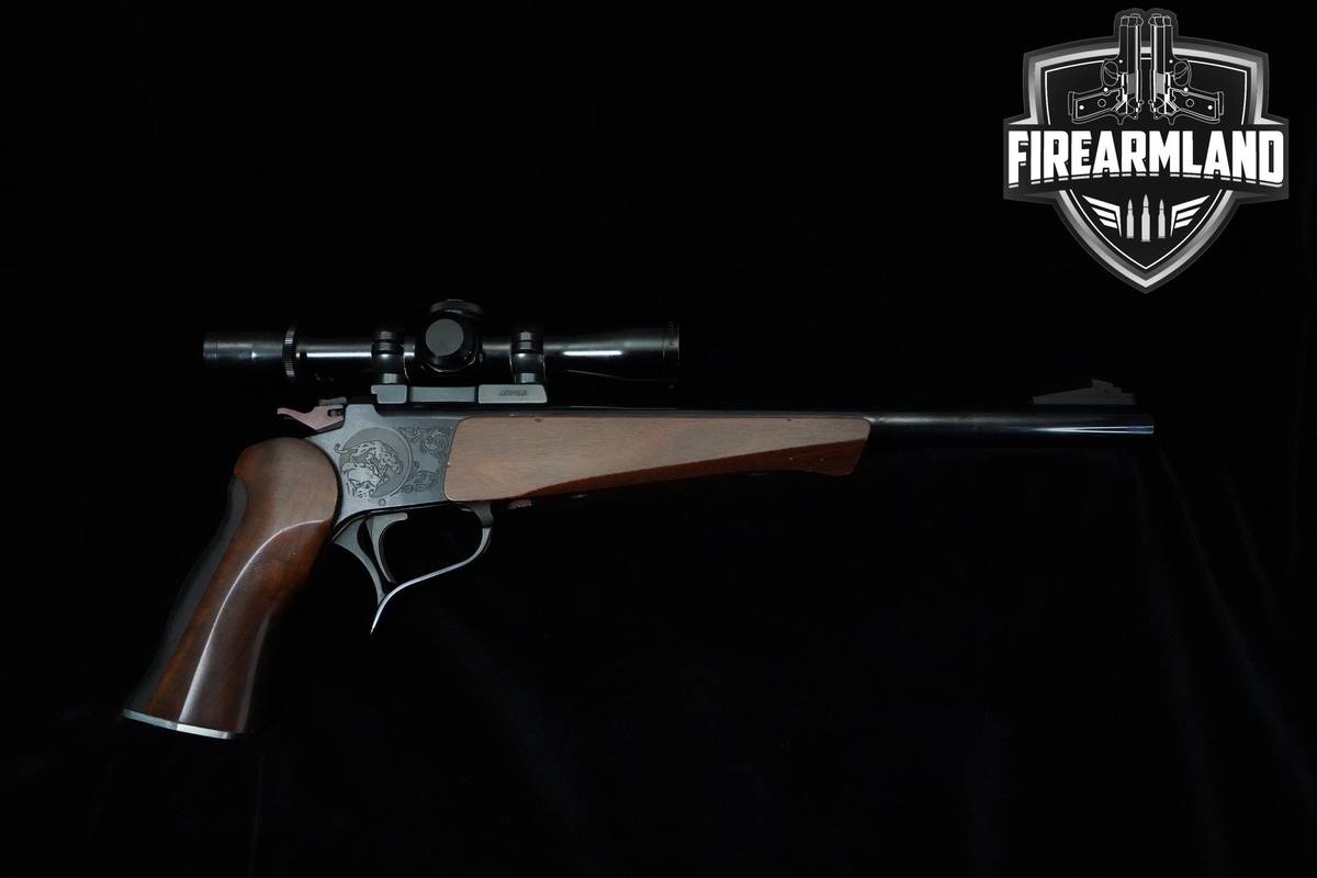 1986 Thompson Center (TC-T/C) Contender Super 14 .30 Herrett 14" G1 +OPTIC