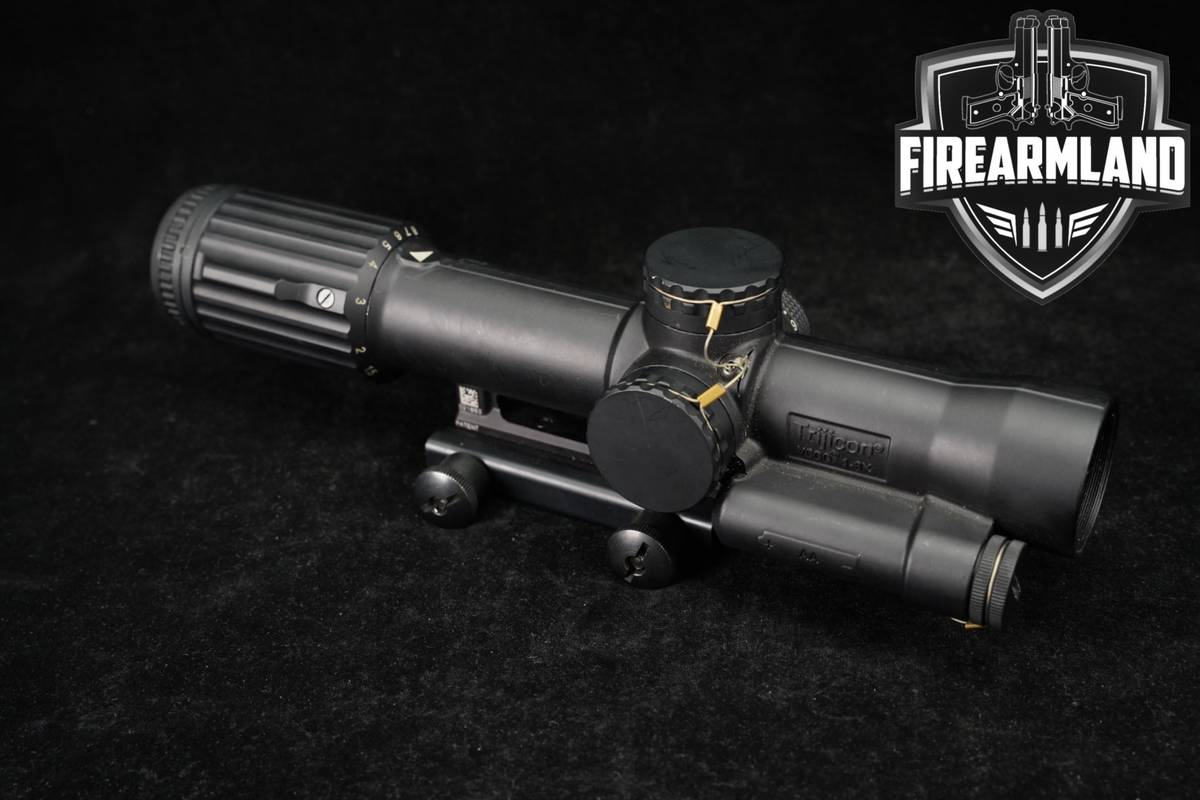 Trijicon VCOG 1-8X MIL Segmented-Circle Crosshair W/ Red LED Reticle FFP