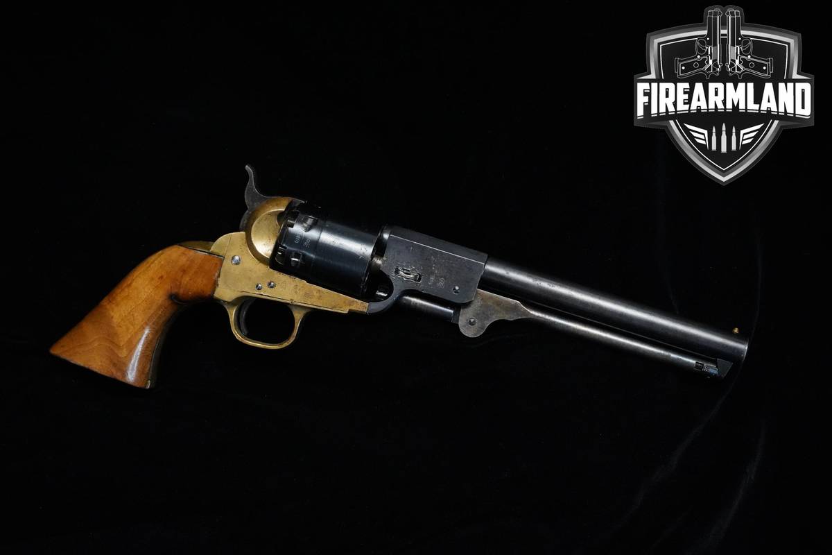 1979 F.lli Pietta Colt 1851 Army 44 BPM 7.25" Blued/Case Hardened/Brass