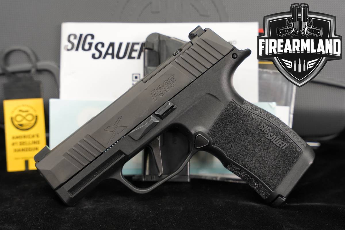 Sig Sauer P365X XSeries 9mm Optics-Ready P 365 X +2 MAGS & ORIG CASE