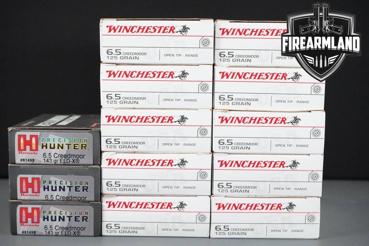 6.5 Creedmoor Ammo 6.5-Creedmoor Ammunition 260 ROUNDS