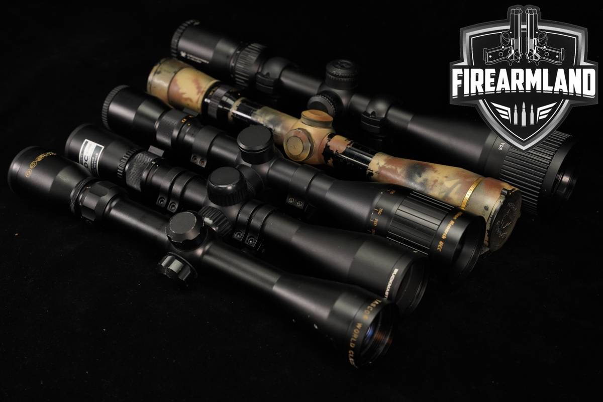 FIVE SCOPE LOT 5 Pack Tasco Leupold Nikon Vortex Riflescope Scopes