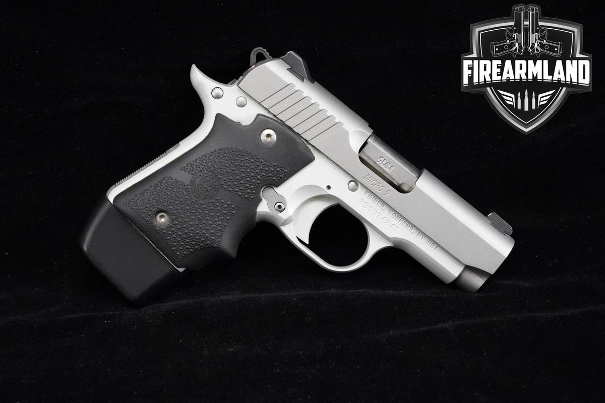 CCW READY! Kimber Micro 9 Stainless DN 9mm 1911 3.15" Satin Silver +3 MAGS