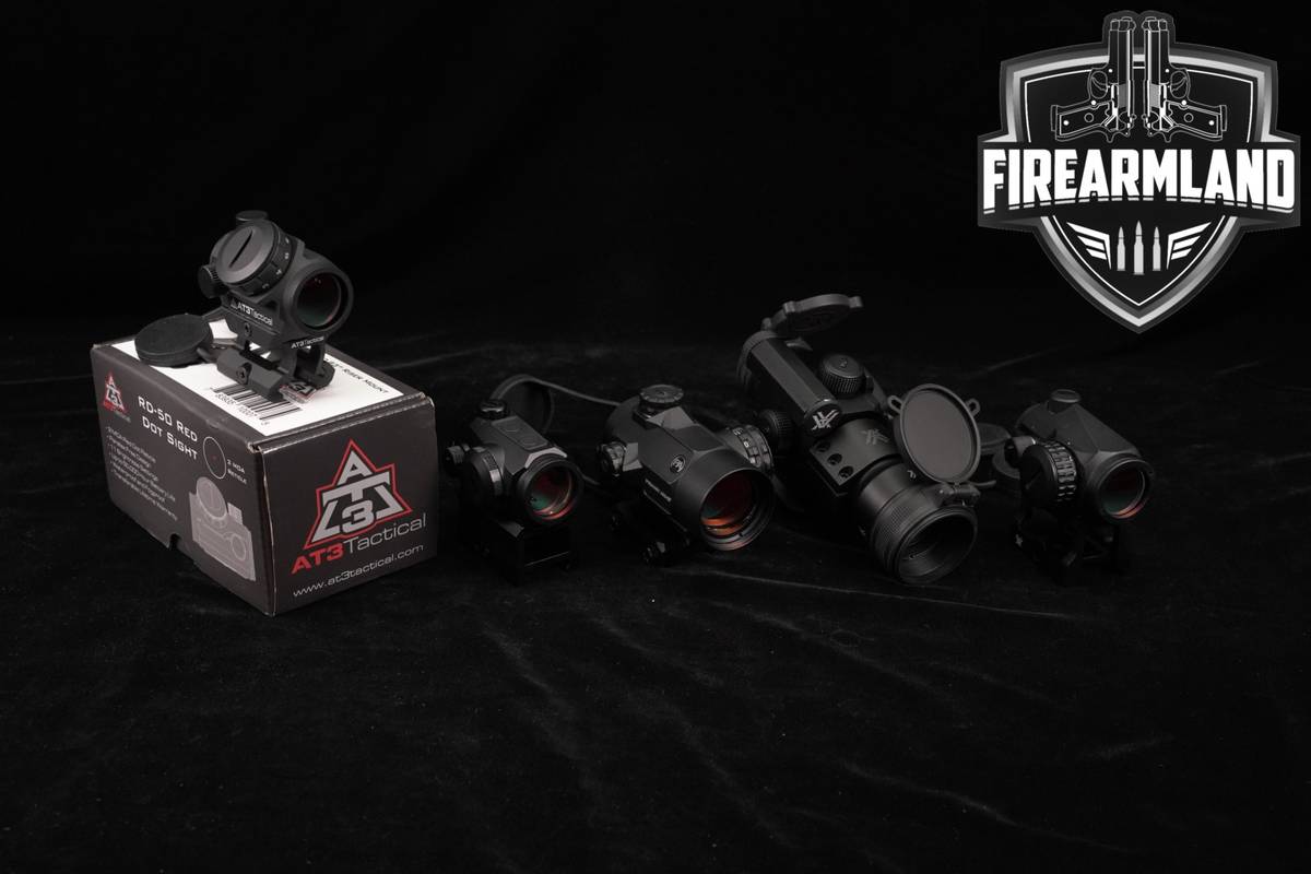 FIVE RED DOT SIGHT LOT 5 pack Vortex Sig Sauer Primary Arms AT3 RDS