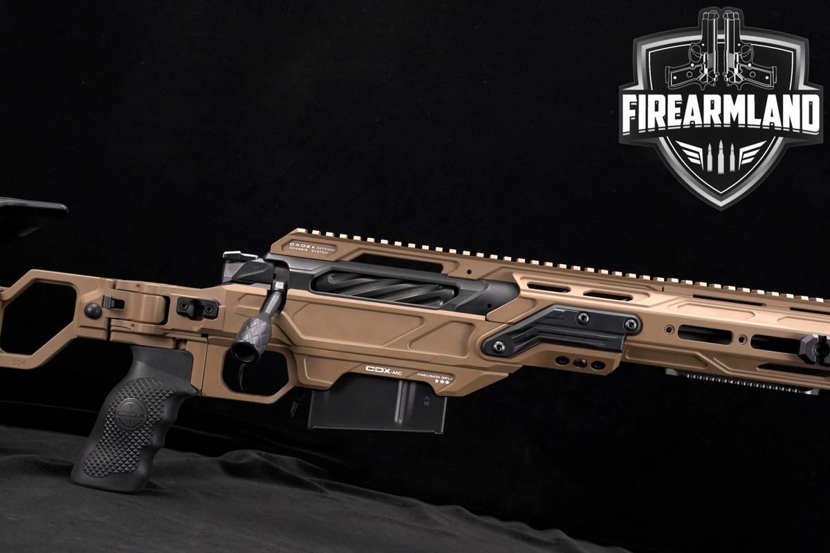 Cadex Defense CDX-MC Kraken 338 Lapua 27" FDE 5R +2 MAGS, TOOLS & OG CASE