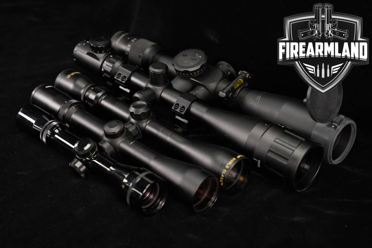 FIVE SCOPE LOT 5 Pack Tasco DIANA Burris US Optics Riflescope Scopes