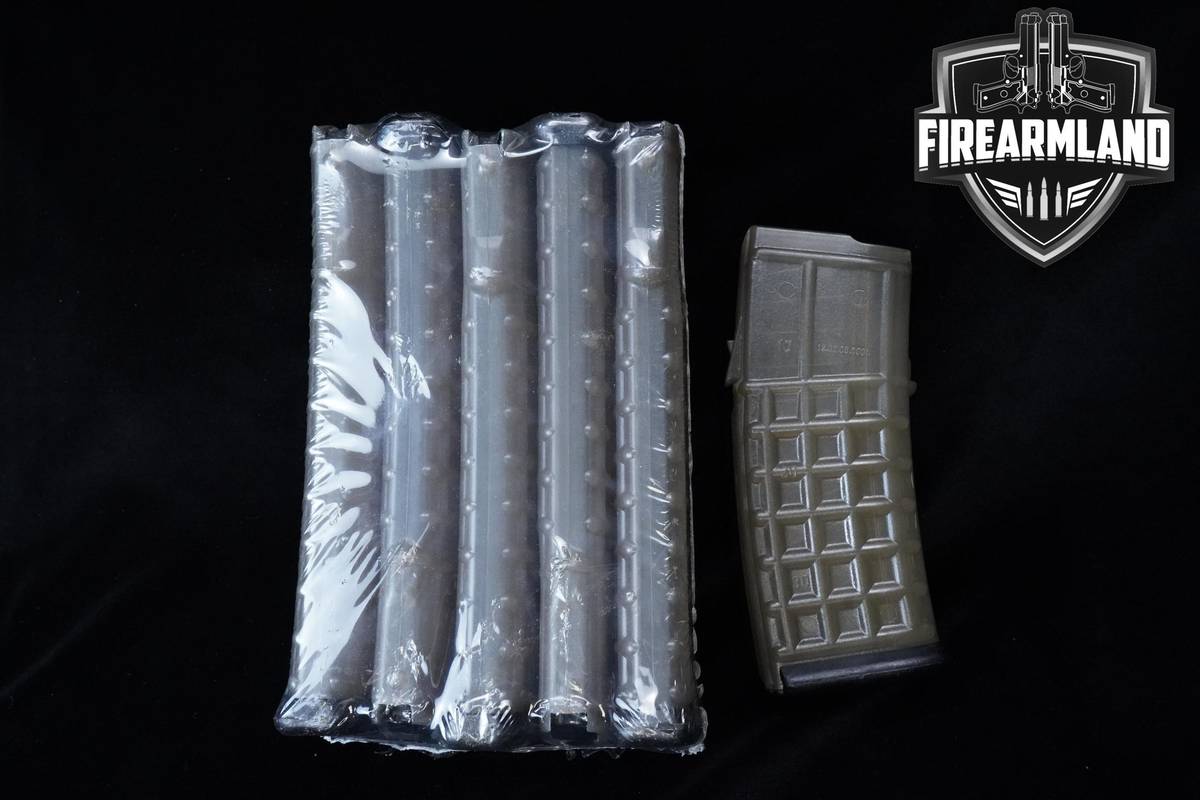 SIX PRE-1994 Steyr Arms AUG 42 & 30 Round Magazines 223-Rem Waffle Mags