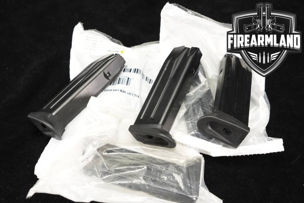 SIX (6) Heckler & Koch H&K USP9C 13 Round Magazines 9mm Luger USP9 Mags