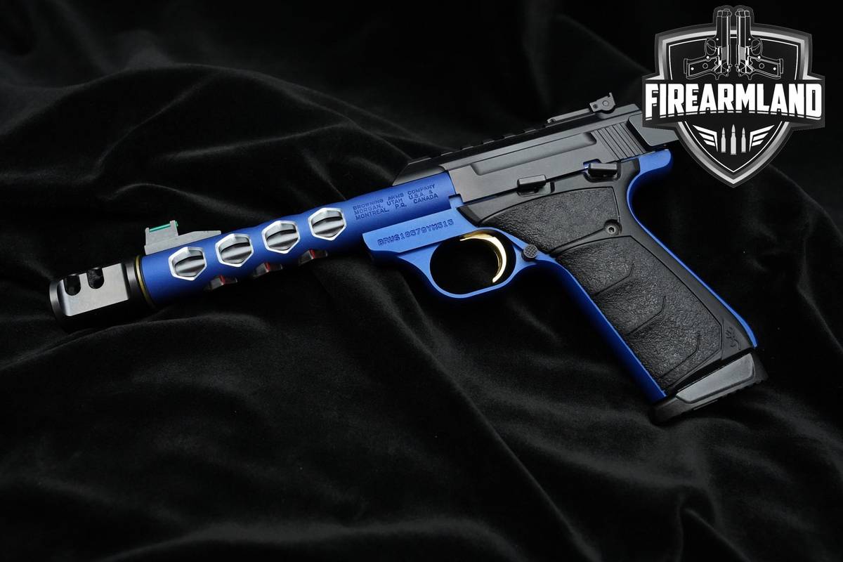 Browning Buck Mark Plus Vision UFX Blue 22LR 5.9" Buckmark Browning Mark-4