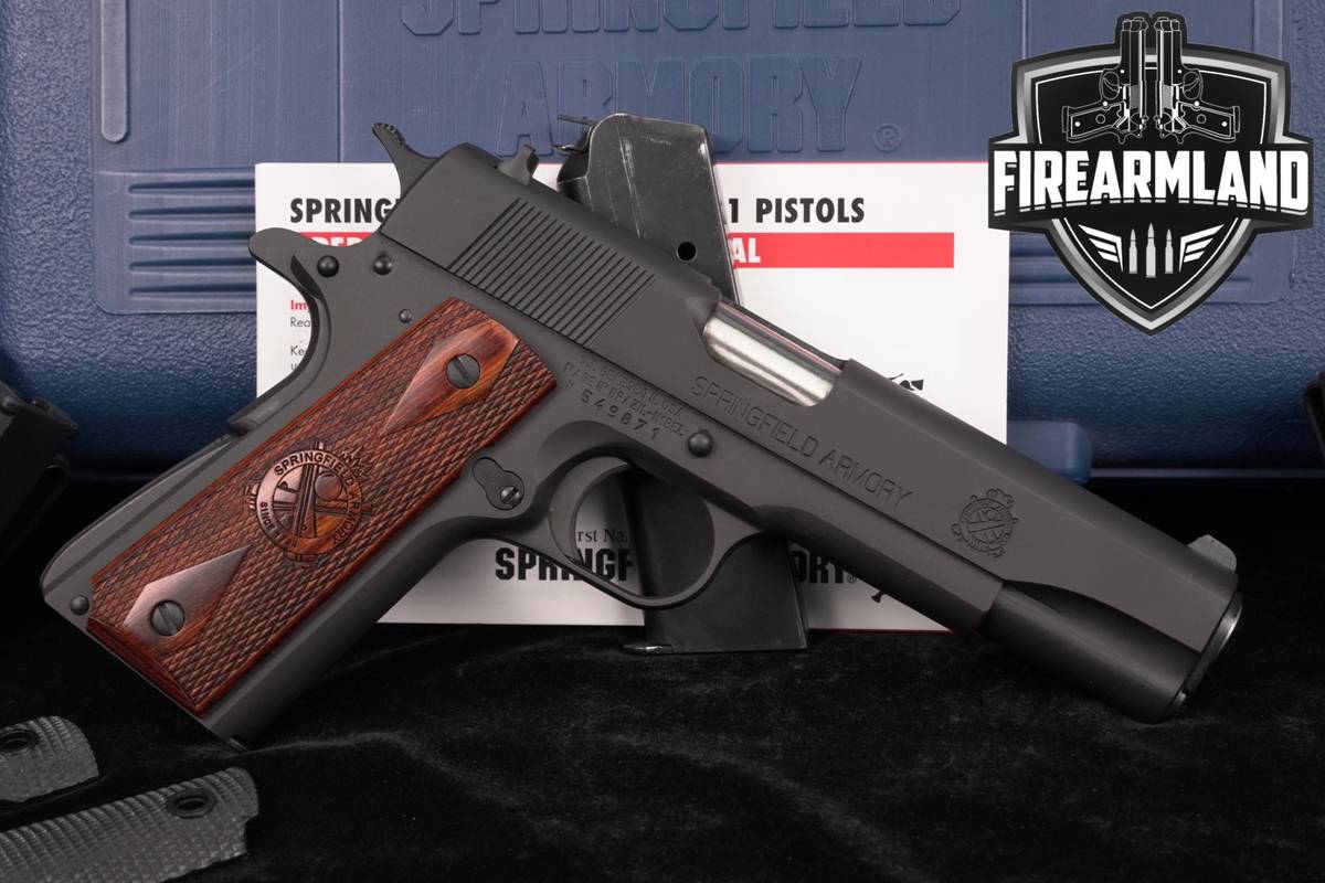 Springfield Armory 1911-A1 Mil-Spec 45 ACP 5" Parkerized 1911A1 +ORIG CASE