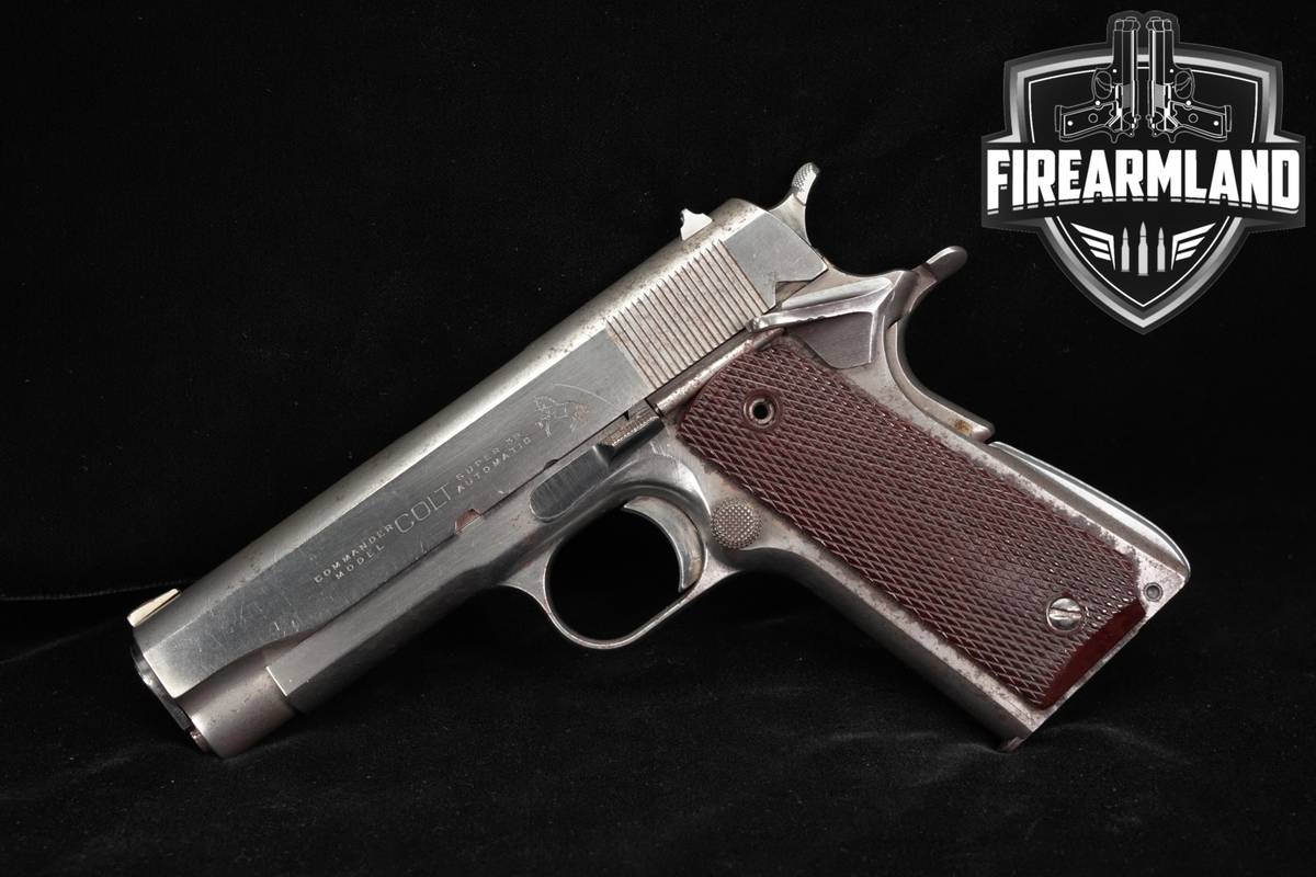 Essex 1911 Colt Commander 38 Super 4.25" Blued