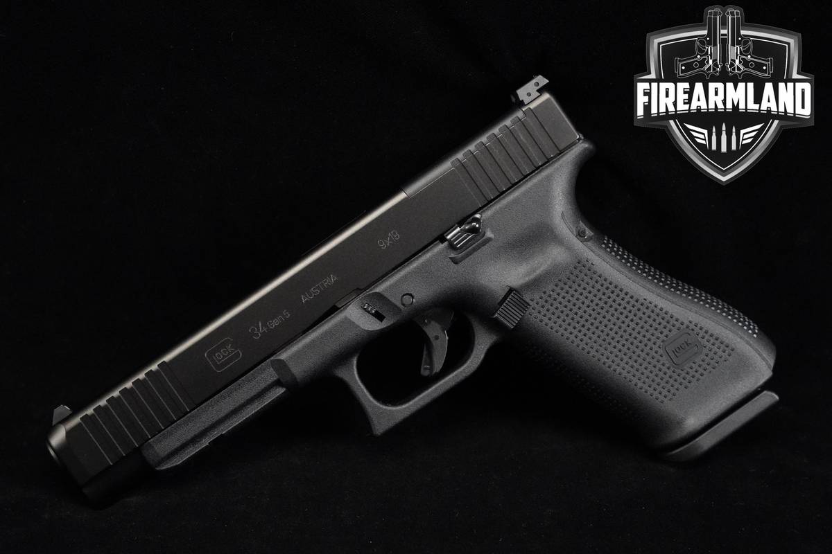 LIKE-NEW Glock 34 MOS Gen5 9mm 5.25" Glock-34 G34 Gen-5 +3 MAGS