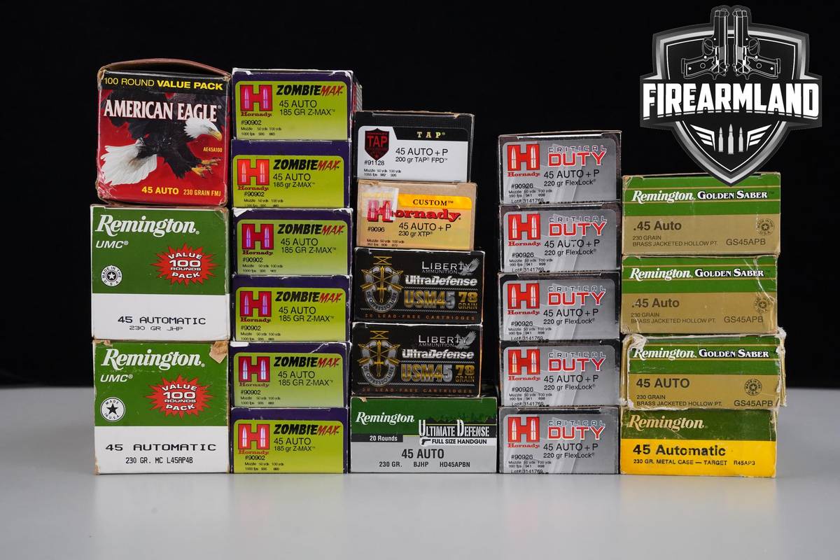 770 RDS! 45 ACP Ammo 45ACP