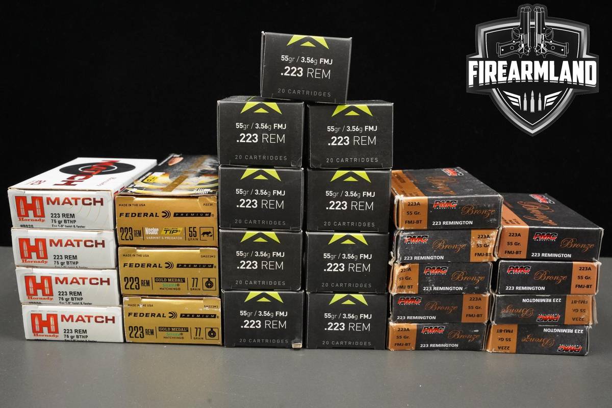 223 Remington Ammo 223-Remington Ammunition 500 ROUNDS