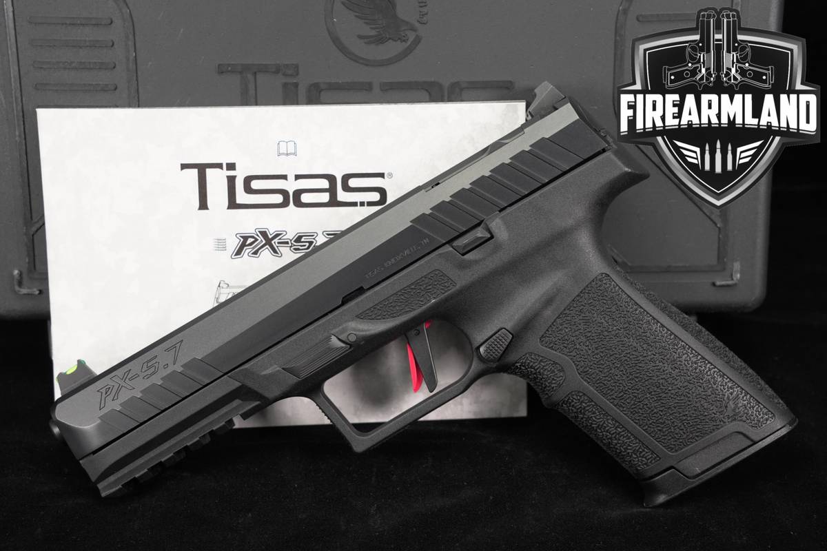 Tisas PX-5.7 Optic-Ready (OR) 5.7x28 4.8" Five-Seven +ORIG CASE
