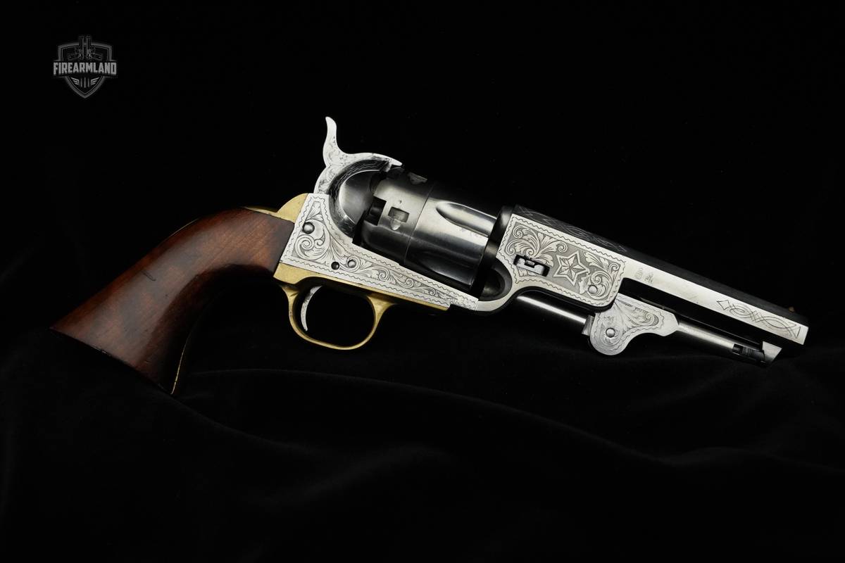 RARE engraved Flli Pietta Sheriffs Model 44 F.lli Pietta 44 Sherriff Model