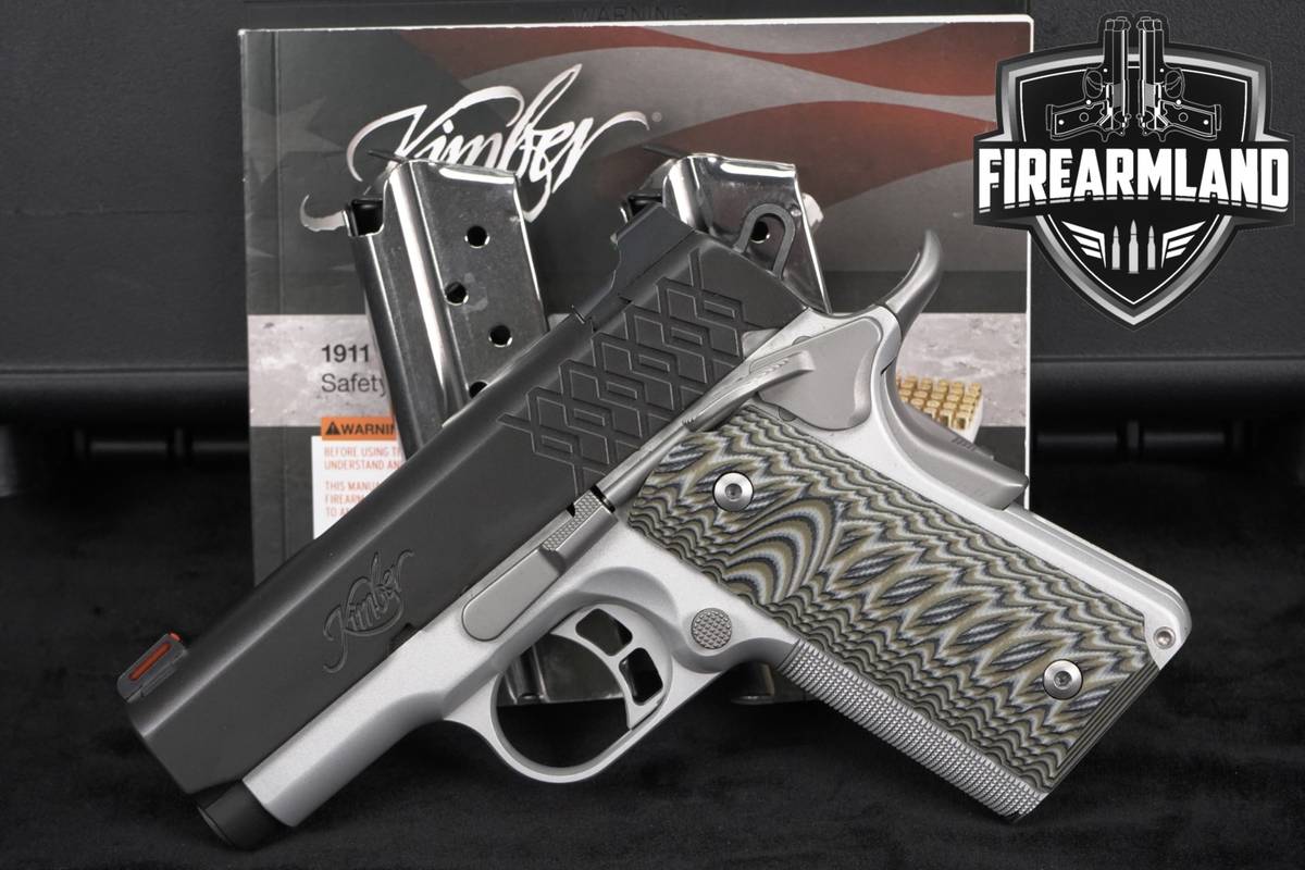 Kimber Aegis Elite Ultra 9mm 1911 Micro-Compact +3 MAGS, ORIG CASE