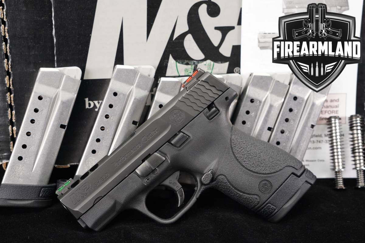 Smith & Wesson M&P9 Shield Performance Center NTS S&W PORTED COMPED HIVIZ