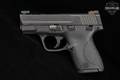 Smith & Wesson (S&W) M&P9 Shield Performance Center Ported, No Thumb Safety 9mm Luger Black in Very Good Condition Image 3