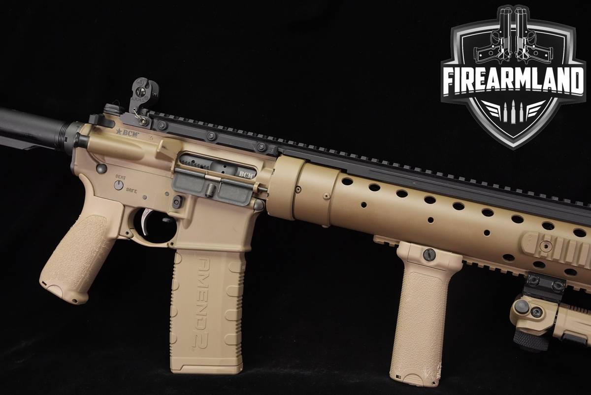 BCM-4 Model BCM4 Mk12 Mod 0 Pattern 5.56 NATO AR-15 AR15 18 FDE MK 12 SPR