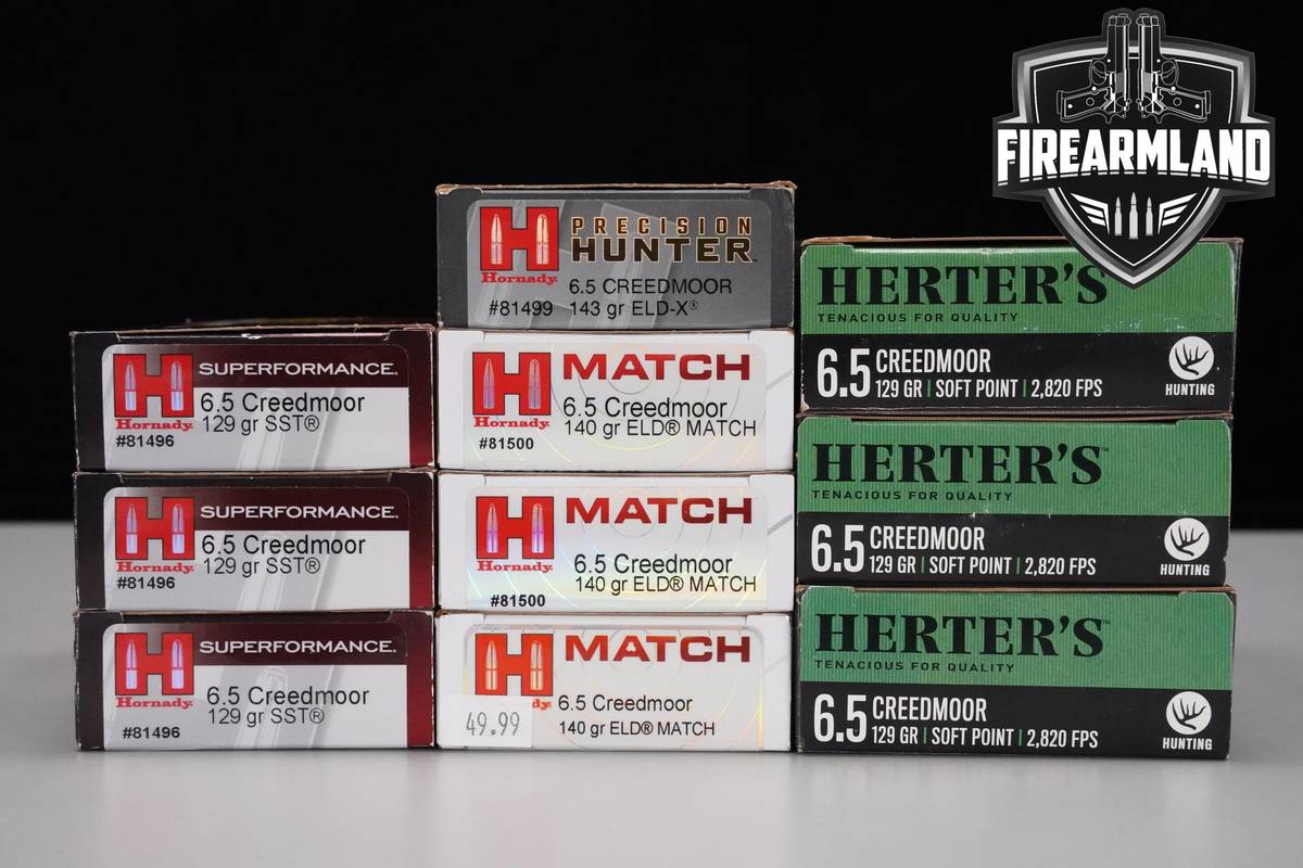 6.5 Creedmoor Ammo 6.5CM Ammunition 200 ROUNDS