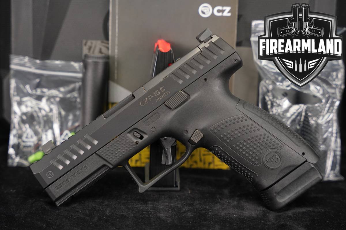CZ P-10 C Optics-Ready Ported 9mm 4" P10 10C P10C +2 MAGS & ORIG CASE