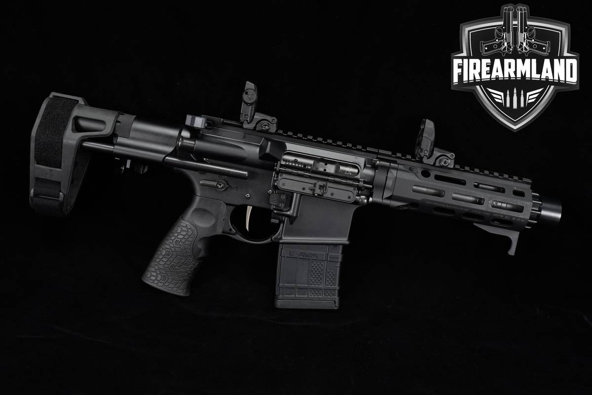 Daniel Defense DDM4 PDW 300 Blackout AR-15 AR15 7" Aluminum Pistol +3 MAGS