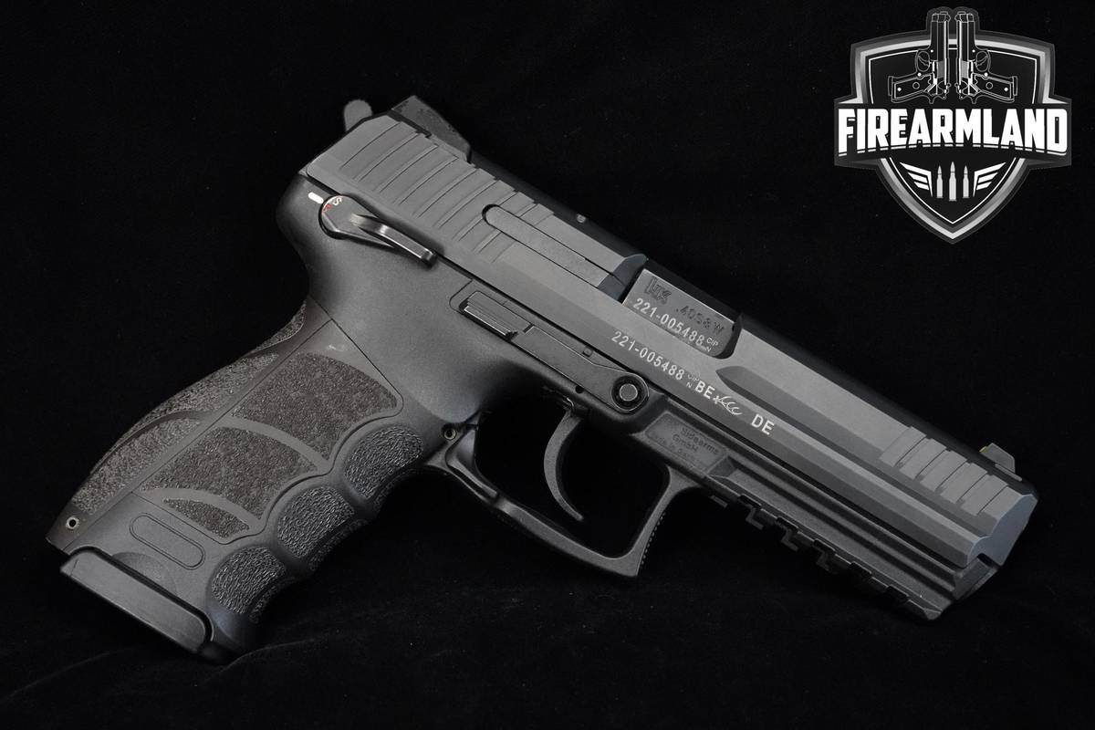 Heckler & Koch P30L 40S&W HK P30L H&K-HK-P30L Heckler-&-Koch +3 MAGS & CASE