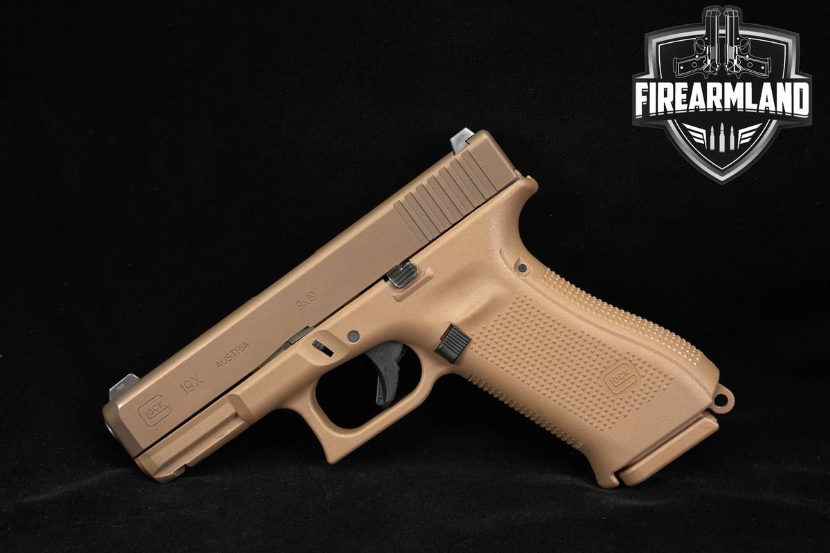 Glock 19X 9mm G19X G19 Crossover 4.02 FDE